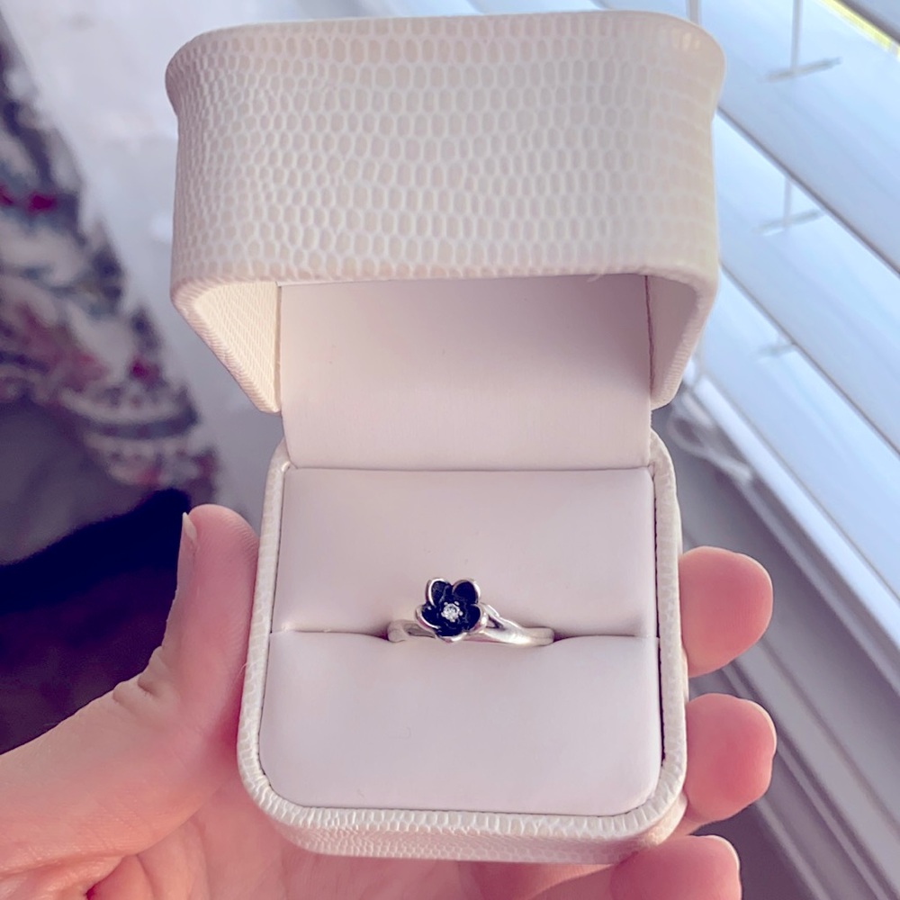 AUTHENTIC Pandora Mystic Floral Ring